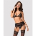 Ensemble de Lingerie Obsessive Shibu Noir S/M