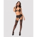 Conjunto de Lingerie Obsessive Shibu Preto S/M