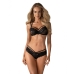 Conjunto de Lingerie Obsessive 860 Preto L/XL