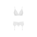 Set di Lingerie con Pizzo Obsessive 810-SEG-2 L/XL