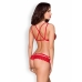 Conjunto de Lencería Obsessive 860 Rojo S/M