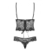 Body de Encaje Alluria Obsessive Alluria Negro S/M