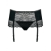 Liguero Obsessive Miamor garter belt S/M Negro