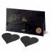 Copricapezzoli Flash Heart Black Bijoux Indiscrets 155 Nero