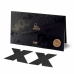 Copricapezzoli Flash Cross Black Bijoux Indiscrets 158 Nero