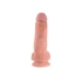 Dildo 8 Inča s Testisima Boje Mesa King Cock 12520