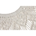 Decoración Colgante Home ESPRIT Azul Blanco Marrón Boho Macramé (2 Unidades) (12 Unidades)