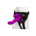 Kanin Vibrator Happy Rabbit Strap-On Harness Set Purple 12,7 cm