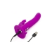 Kanin Vibrator Happy Rabbit Strap-On Harness Set Purple 12,7 cm