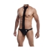 Tanga Mob Eroticwear Crna S/M