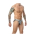 G-streng Mob Eroticwear Hvid Sort XL