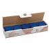 Gouache Jovi 50324 Bleu foncé Bois Papier Tissu Papier carton 35 ml 5 Unités