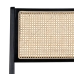 Fåtölj Svart Naturell Trä Rattan Gummiträ 60,5 x 73,5 x 72,5 cm