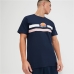 Heren-T-Shirt met Korte Mouwen Ellesse Aprel Marineblauw