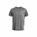 Herren Kurzarm-T-Shirt Under Armour Launch Splatter Grau