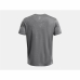 Maglia a Maniche Corte Uomo Under Armour Launch Splatter Grigio