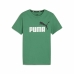 Barn T-shirt med kortärm Puma Essentials+ Oliv