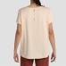 Dames-T-Shirt met Korte Mouwen +8000 Acacia Beige