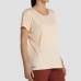 T-shirt à manches courtes femme +8000 Acacia Beige