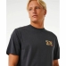 Camiseta de Manga Corta Hombre Rip Curl Traditions Negro