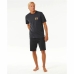 Men’s Short Sleeve T-Shirt Rip Curl Traditions Black