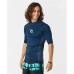 Heren-T-Shirt met Korte Mouwen Rip Curl Waves Marineblauw