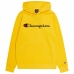 Laste Dressipluus Champion Hooded Kollane