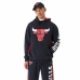 Ανδρικό Φούτερ με Κουκούλα New Era Chicago Bulls NBA Μαύρο