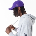 Felpa con Cappuccio Uomo New Era La Lakers NBA Grigio