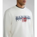 Men’s Sweatshirt without Hood Napapijri B-Aylmer C White