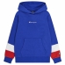 Мъжки суичър с качулка Champion Hooded Син