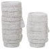 Set med 2 Vasar Alexandra House Living Granit Keramik 14 x 27 x 28 cm (2 Delar)