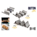 Supporto per tacos Quttin Acciaio inossidabile 20 x 10 x 5 cm