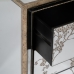 Nightstand CHLOE Golden Mirror Crystal MDF Wood 49 x 40 x 60 cm