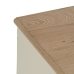 Mesa de Cabeceira Creme Natural Madeira de abeto Madeira MDF 50 x 40 x 60 cm