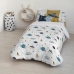 Κάλυψη παπλώματος Kids&Cotton Dayton Small Λευκό 175 Νήματα 180 x 220 cm 180 x 240 cm