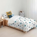 Κάλυψη παπλώματος Kids&Cotton Dayton Small Λευκό 175 Νήματα 180 x 220 cm 180 x 240 cm