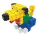 Construction set Clics CD007 Multicolour 225 Pieces