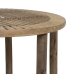 Mesa de apoio Natural Bambu 50 x 50 x 48 cm 38,5 x 38,5 x 40 cm 2 Peças (2 Unidades)