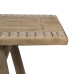 Mesa auxiliar Natural Bambú 60 x 32 x 41 cm 42 x 21,5 x 32 cm 2 Piezas (2 Unidades)