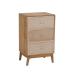 Natbord GEREL Natur Gran Træ MDF Naturlig fiber 46 x 37 x 76 cm