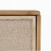 Natbord GEREL Natur Gran Træ MDF Naturlig fiber 46 x 37 x 76 cm