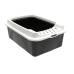 Cat Litter Box Rotho Bonnie Eco Black 57,2 x 39,3 x 20,9 cm Plastic