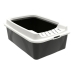 Cat Litter Box Rotho Bonnie Eco Black 57,2 x 39,3 x 20,9 cm Plastic