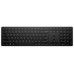 Clavier sans fil HP 4R177AA Noir Espagnol Qwerty