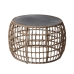 Centre Table Ariki Table Steel Rattan Tempered Glass synthetic rattan 73 x 61 x 46 cm