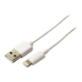 Cablu USB la Lightning Contact (1 m) Alb