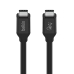 Καλώδιο USB-C Belkin INZ001BT0.8MBK Μαύρο 80 cm 0,8 m (1 μονάδα)