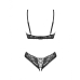 Conjunto de Lingerie Obsessive Preto XS/S