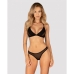 Conjunto de Lingerie Obsessive Preto M/L